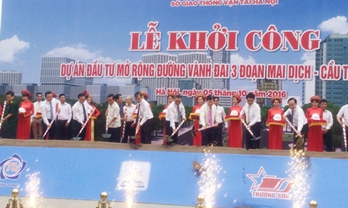 Hà Nội mở rộng đường vành đai 3, đoạn Mai Dịch - Cầu Thăng Long