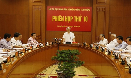 Lập 7 đoàn kiểm tra việc xử lý các vụ án tham nhũng nghiêm trọng