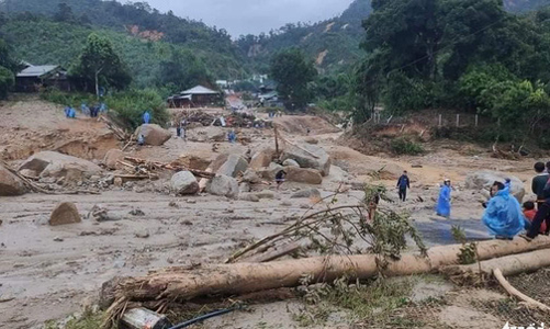 Ba vụ sạt lở đất nghiêm trọng ở Quảng Nam