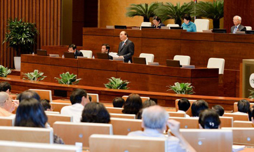 Không được uỷ quyền trả lời chất vấn trước Quốc hội