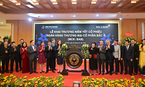 BAC A BANK chính thức niêm yết cổ phiếu trên sàn HNX 