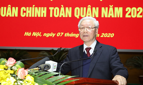 Tổng Bí thư, Chủ tịch nước Nguyễn Phú Trọng: Quân đội tuyệt đối không được chủ quan, thỏa mãn