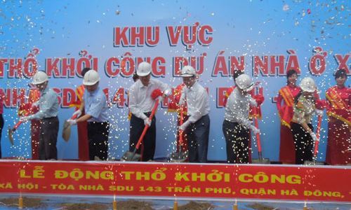 Sông Đà xây hơn 500 căn hộ thu nhập thấp tại Hà Nội