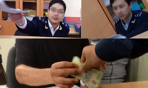 Vụ cán bộ Hải quan Hải Phòng nhận 