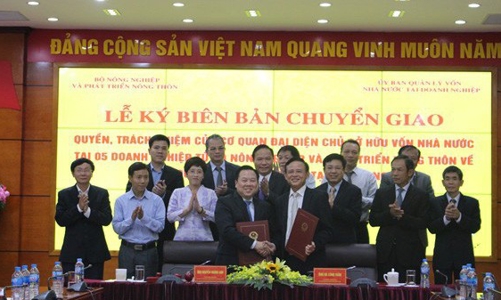 Bộ Nông nghiệp bàn giao 5 tập đoàn, tổng công ty về “Siêu ủy ban”