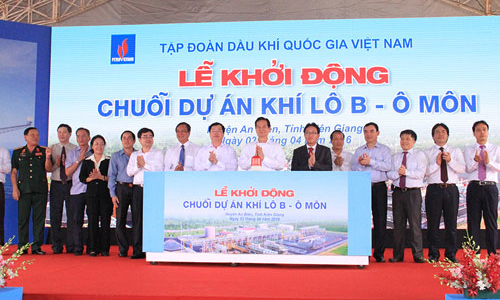 Việt Nam khởi động dự án khai thác khí trị giá 8 tỷ USD