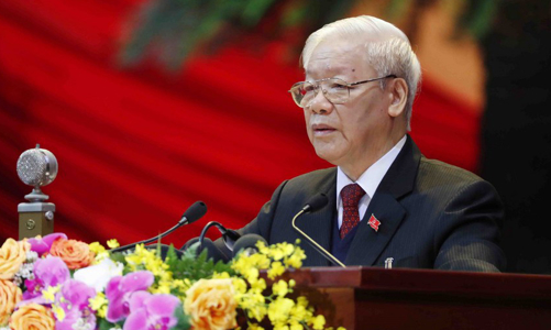 Chủ tịch Trung Quốc Tập Cận Bình chúc mừng Tổng bí thư, Chủ tịch nước Nguyễn Phú Trọng