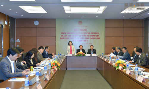 Dự án luật đặc biệt lên bàn Thường vụ Quốc hội