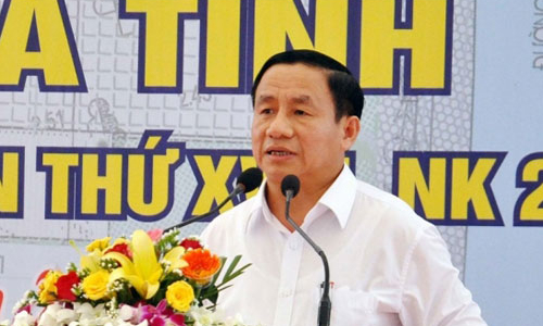 Chủ tịch Hà Tĩnh làm Bí thư khoá mới