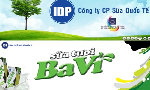 Sữa Ba Vì bị nhái nhãn hiệu