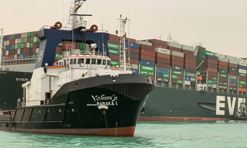 Sự cố Kênh đào Suez khiến gần 10 tỷ USD hàng hóa bị tắc nghẽn mỗi ngày