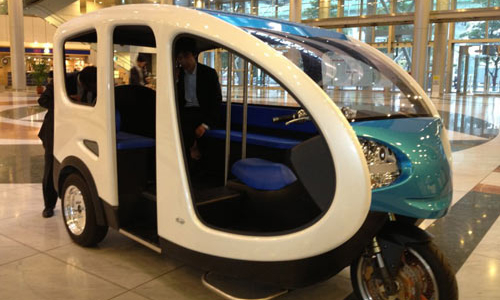 Sắp có xe điện 3 bánh “made in Vietnam”