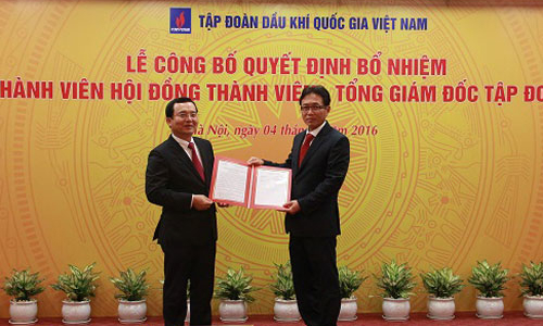 Petro Vietnam có tân Tổng giám đốc