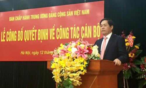 Bộ Chính trị quyết định nhân sự 5 cơ quan Trung ương