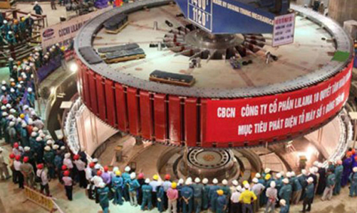 Chuẩn bị phát điện tổ máy 2 Thuỷ điện Sơn La