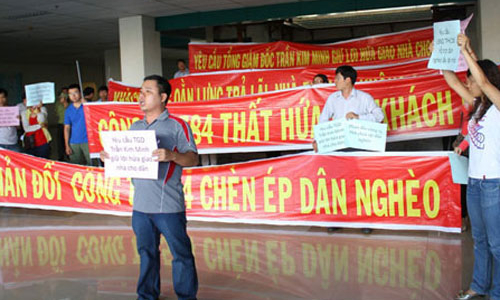 Bất động sản trầm lắng thì xung đột gia tăng