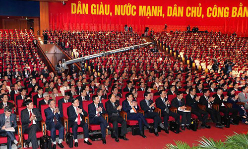 1.510 đại biểu dự Đại hội 12 đều đủ tư cách