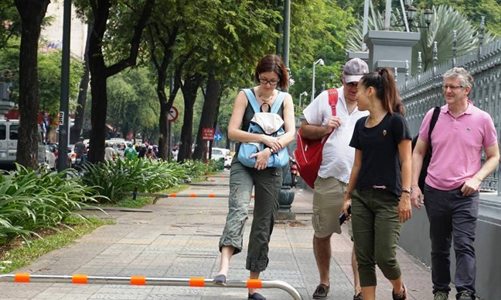 Tp.HCM tính thu phí vỉa hè lên tới 100.00 đồng/m2 mỗi tháng