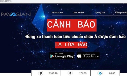 Bộ Công an: Ví điện tử PayAsian có dấu hiệu lừa đảo chiếm đoạt tài sản