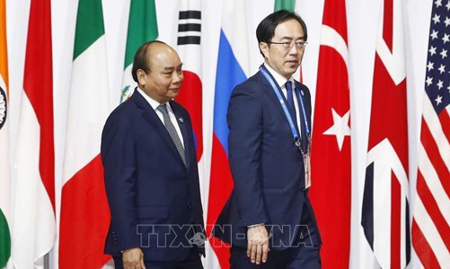 Thủ tướng dự Hội nghị Thượng đỉnh G20 tại Nhật Bản