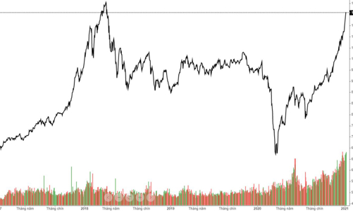 Chỉ tăng không thể giảm, nhà đầu tư nhàn nhã 