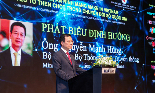 Bộ trưởng Nguyễn Mạnh Hùng: Phải có cách tiếp cận mới để phổ cập an toàn an ninh mạng