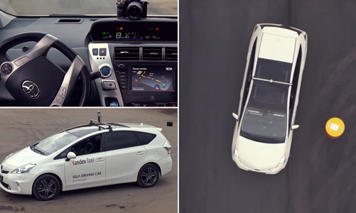 Hãng công nghệ Nga phát triển taxi không người lái