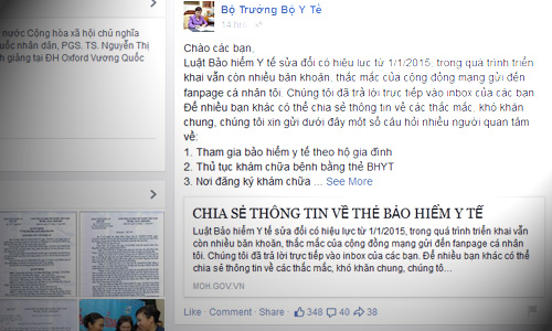 Từ “email Chủ tịch” đến “fanpage Bộ trưởng”