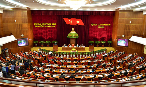 Bàn nhân sự Trung ương tại hội nghị Trung ương 12