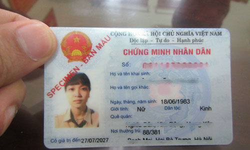 Có thể cấp thẻ căn cước công dân ngay khi khai sinh