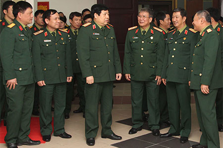 Kiên trì quan điểm quân đội có 3 đại tướng