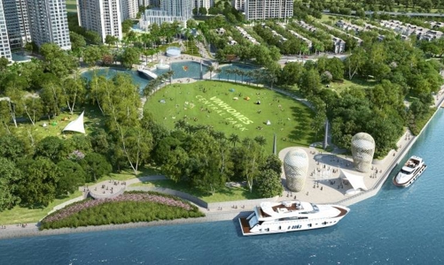 Công viên ven sông lớn nhất Tp.HCM hoàn thành năm tới