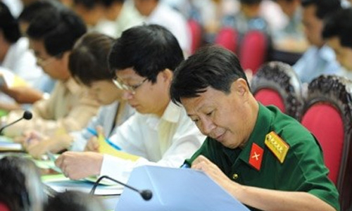 Họp riêng về việc lấy phiếu tín nhiệm