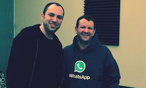 Đôi bạn sáng lập WhatsApp thành tỷ phú vì ghét quảng cáo 