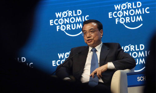 Thủ tướng Trung Quốc trấn an Diễn đàn Kinh tế Thế giới