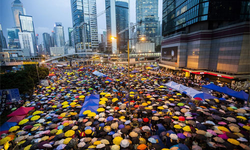 Sinh viên Hồng Kông định tới Bắc Kinh biểu tình