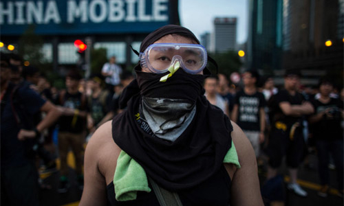 Biểu tình tại Hồng Kông đã lên tới 200.000 người