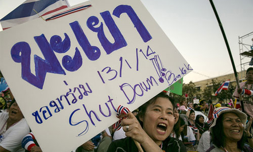 Bangkok tê liệt vì biểu tình chống Thủ tướng Yingluck