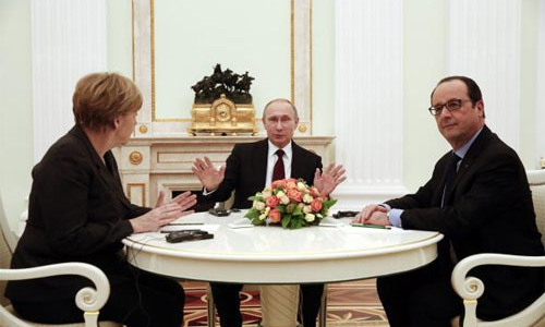 Đàm phán hòa bình cho Ukraine: Pháp, Đức tay trắng rời Nga