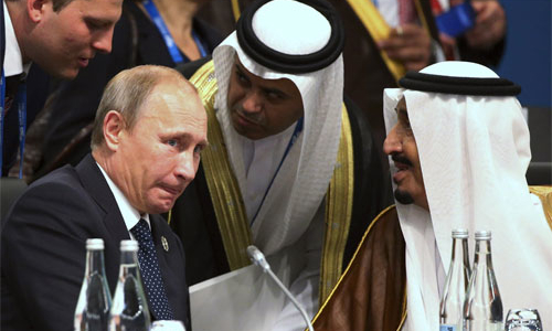 Nga và Saudi Arabia đang “cân đong” trong cuộc chiến giá dầu