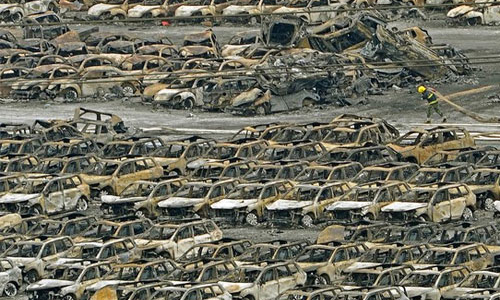 Thiên Tân điêu đứng sau vụ nổ 12/8