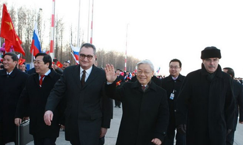 Hình ảnh chuyến thăm Nga của Tổng bí thư Nguyễn Phú Trọng