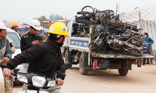 Thái Nguyên thuật lại vụ xô xát tại dự án Samsung