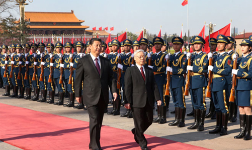 Hình ảnh Tổng bí thư Nguyễn Phú Trọng thăm Trung Quốc