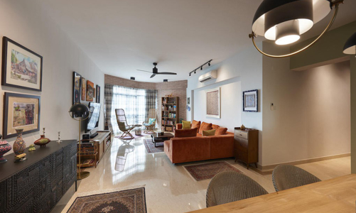 Căn hộ của sự pha trộn thú vị