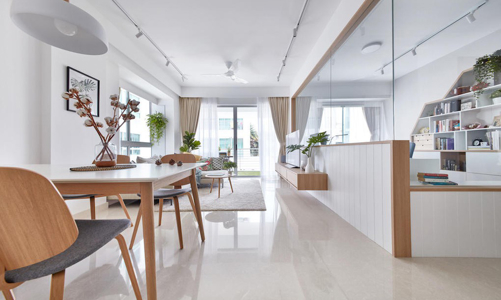 Căn hộ phong cách Scandinavia hiện đại