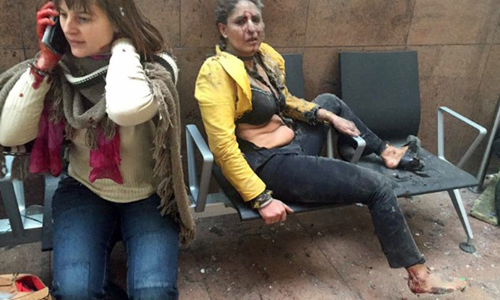 Nổ liên tiếp tại sân bay, nhà ga Bỉ