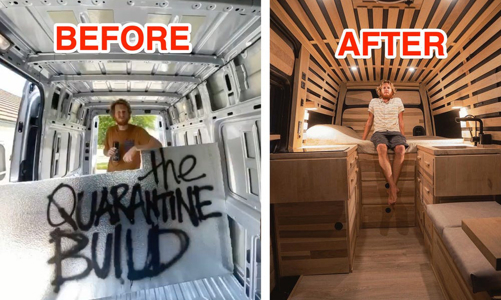 Khi một chiếc xe tải trở thành ngôi nhà của nhiếp ảnh gia