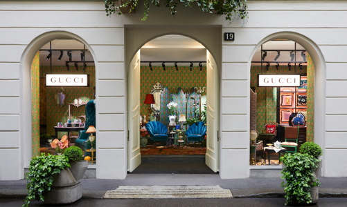 Ngắm cửa hàng nội thất Gucci mới khai trương tại Milan