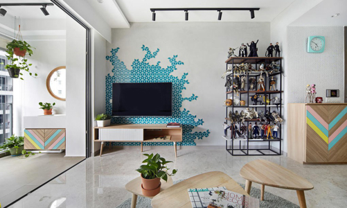 Ngôi nhà vui nhộn và sắc màu